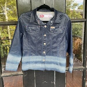 Eckored Button-up Denim Jean Jacket Size Medium